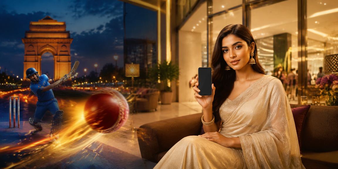 VIP member enjoying cricket betting and exclusive privileges in Delhi