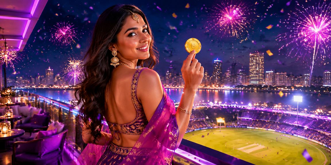 Neon-lit city view symbolizing modern online betting in Pune